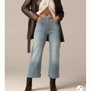 Maeve Light Blue Flare Jeans